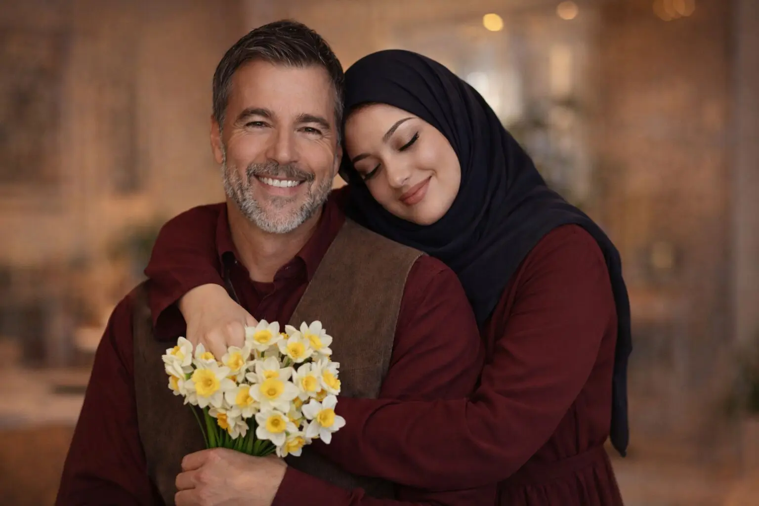 آموزش ساخت عکس پدر دختری جذاب با هوش مصنوعی برای روز پدر