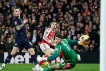 جشنواره گل آرسنال در یک نیمه؛ صعود مثل آب خوردن