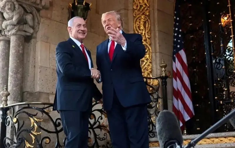 دونالد ترامپ بنیامین نتانیاهو