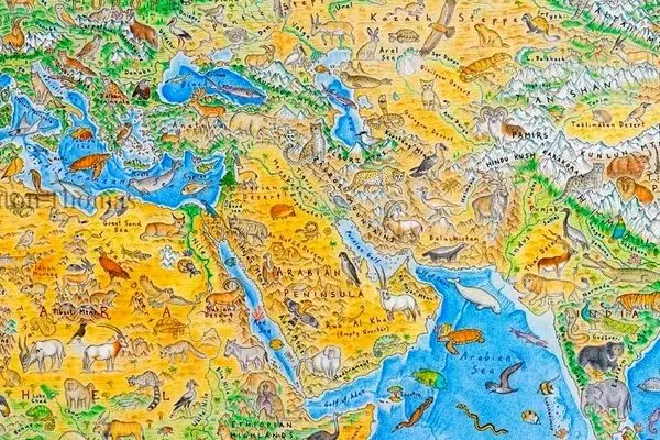 تصاویر؛ شاهکار دست‌کشیده از سیاره‌ای بدون سیاست، فقط حیات وحش