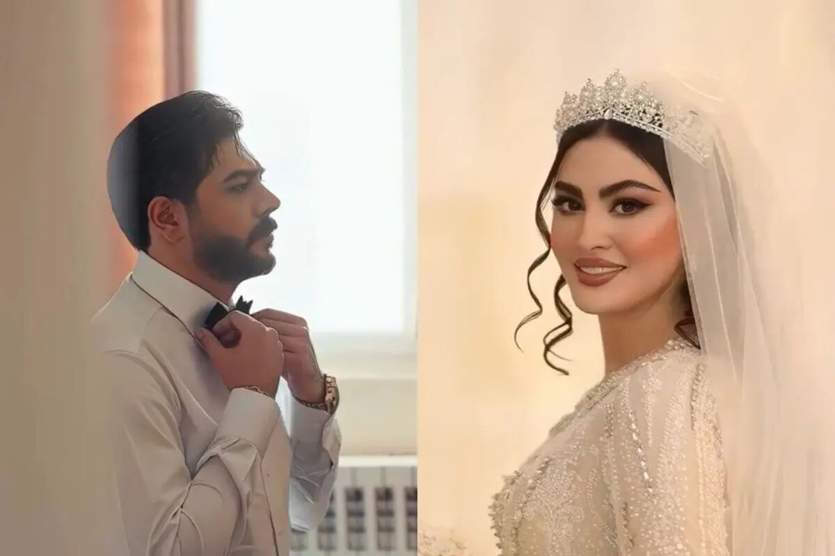 ویدئویی از مراسم عروسی مریم مومن و سهیل قاصدی