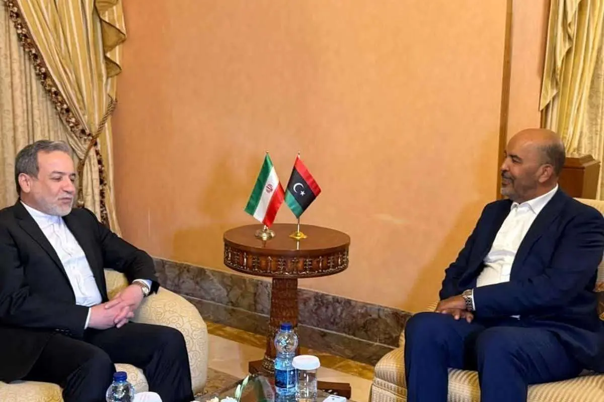 دیدار عراقچی با نائب‌رئیس شورای ریاست جمهوری لیبی