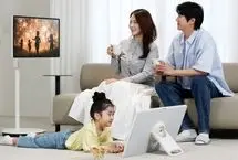 سامسونگ یک تلویزیون لمسی قابل حمل ساخت