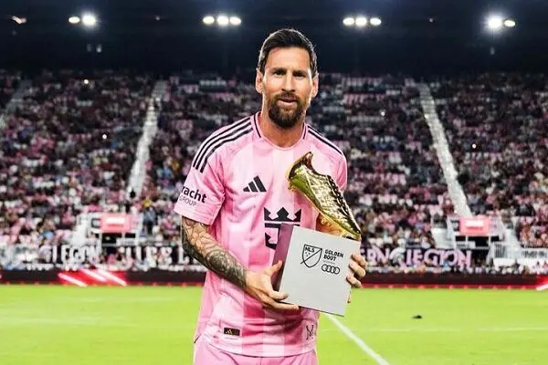 لیونل مسی برنده کفش طلا آمریکا شد

