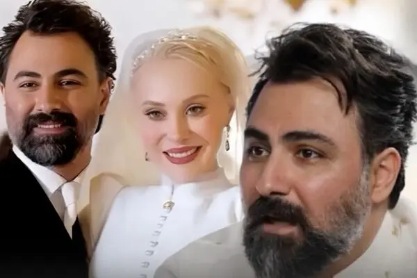 واکنش بابک انصاری به اختلاف سنی با همسرش آرام جعفری