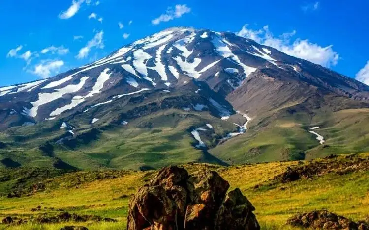 کوه دماوند شصت سال پیش
