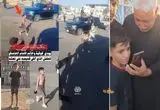 کودک عراقی که در مراسم تشییع رهبر شهید خبرساز شد