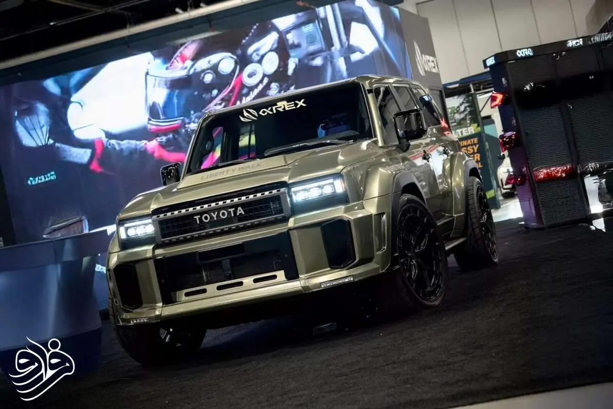 این تویوتا دیگر پرادو نیست؛ بیشتر شبیه مرسدس بنز است!