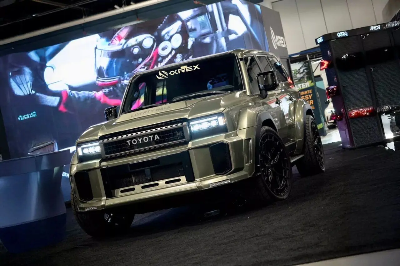 این تویوتا دیگر پرادو نیست؛ بیشتر شبیه مرسدس بنز است!