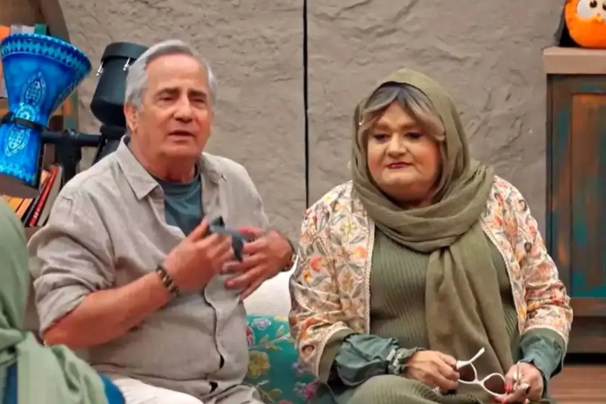 غیرتی شدن مجید مظفری روی همسر پرحاشیه‌اش در جوکر 