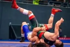 خوشحالی پرسپولیس از شکست استقلال در فینال لیگ برتر کشتی آزاد