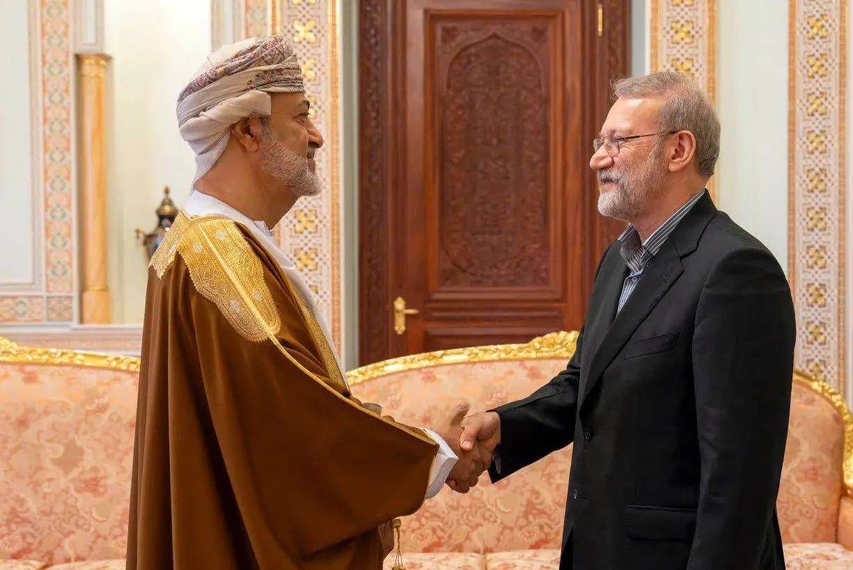  تصاویری از دیدار لاریجانی با سلطان عمان
