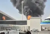 دو حمله به فرودگاه ریاض و کشته شدن 3 نفر