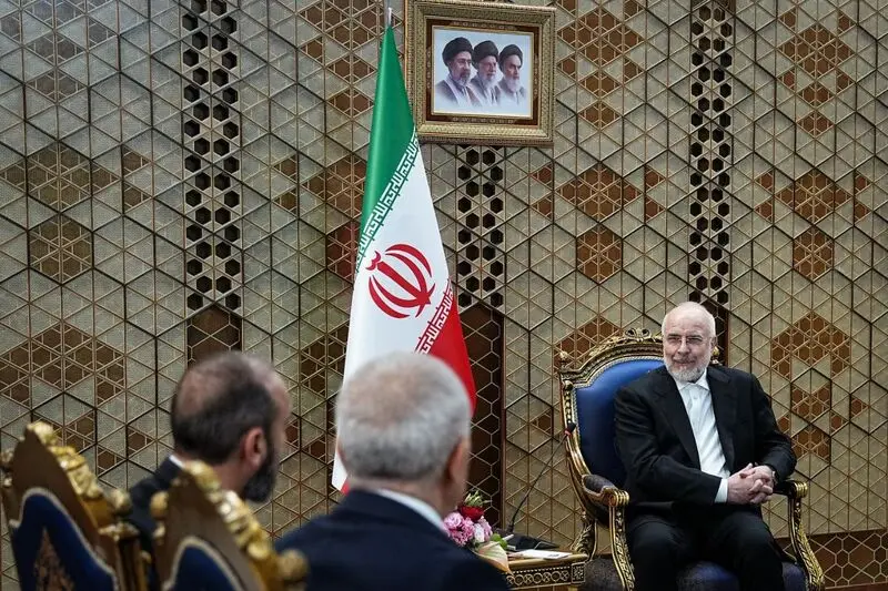 قالیباف و وزیرخارجه ارمنستان