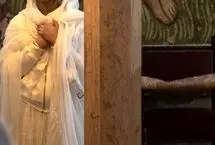لحظه حمله به راهبه مسیحی در اورشلیم