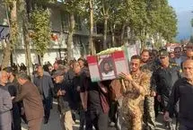 حضور سخنگوی وزارت امور خارجه در تشییع شهدای آستانه اشرفیه