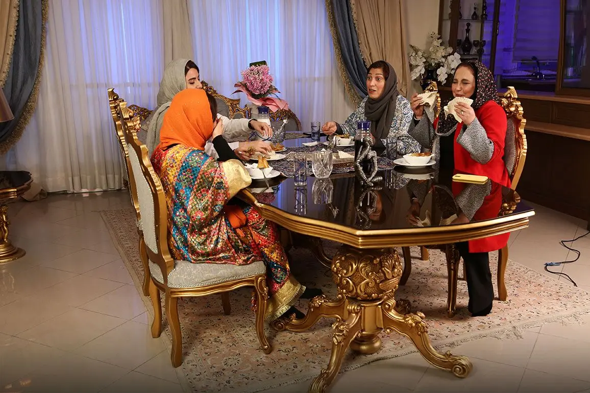 جنجال در شام ایرانی؛ عصبانیت رها خدایاری از فلامک جنیدی
