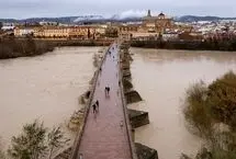 اندلس زیر آب رفت