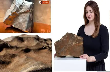 ببینید؛ ماجرای شهاب‌سنگ مریخی رکوردشکن با قیمت ۴ میلیون دلار!