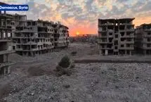  ویرانی گسترده محله تاریخی جوبر دمشق؛ یادگار جنگ داخلی سوریه