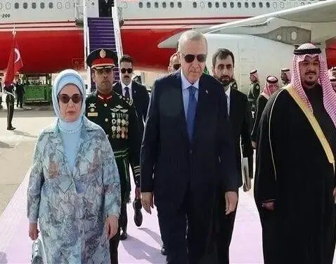 اردوغان وارد عربستان شد