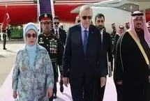 اردوغان وارد عربستان شد
