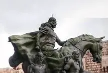 رونمایی از تندیس صلاح‌الدین ایوبی در کردستان عراق