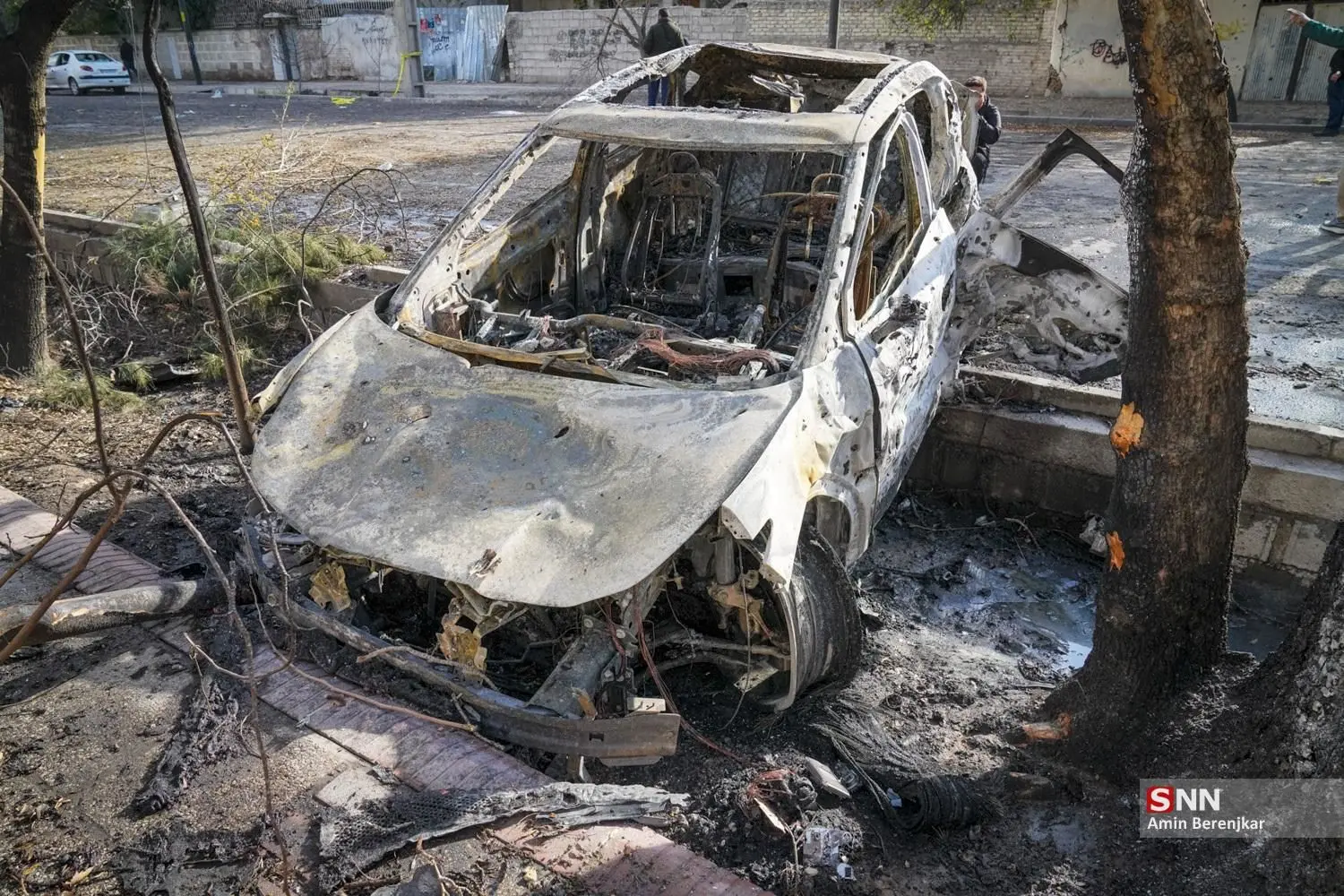 تصاویر؛ حمله به خیابان قصرالدشت شیراز
