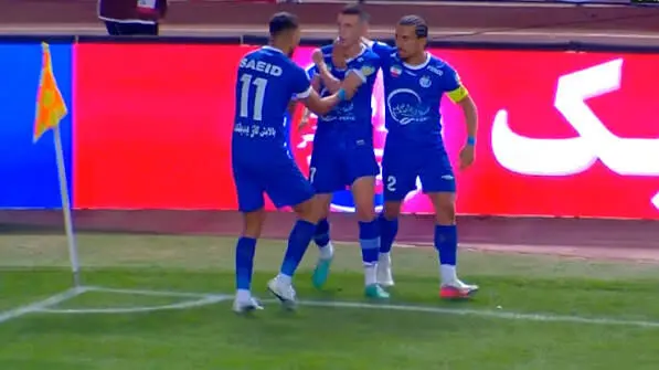 ببینید؛ گل اول استقلال به پرسپولیس توسط آسانی دقیقه 60