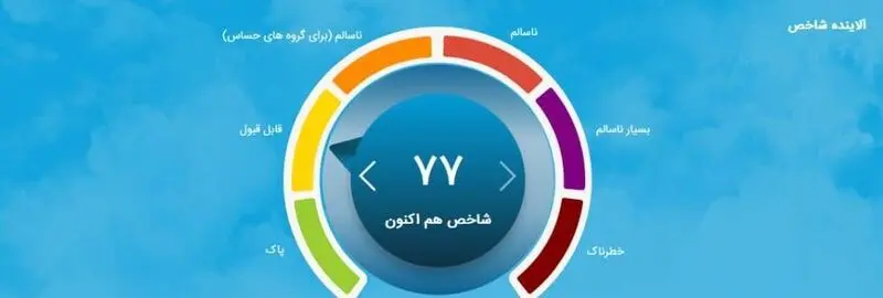 شاخص هوا