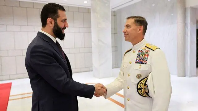 دیدار فرمانده سنتکام با الجولانی