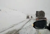 بارش برف، باران و مه‌گرفتگی در محورهای ۲۱ استان/ پلیس راه هشدار داد