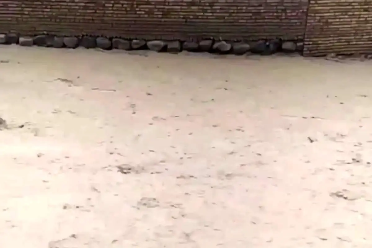 سیل و آبگرفتگی در معابر بستانآباد