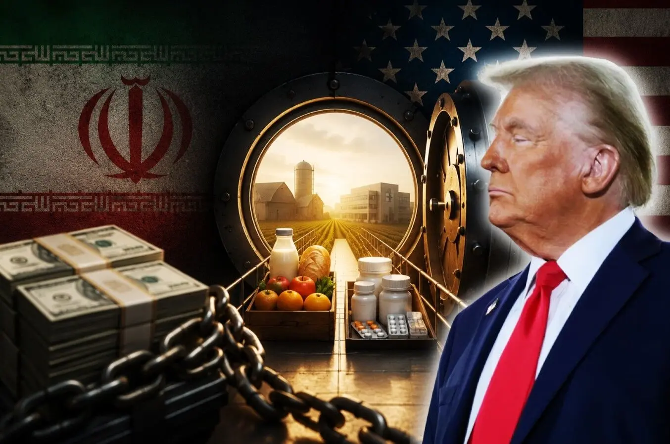 ردپای دو شرکت آمریکایی در سفره‌های ایرانی‌ها/ ترامپ در مورد تجارت کشاورزی ایران دروغ گفت؟
