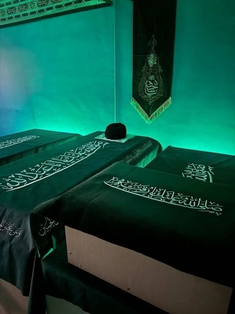 ویدئو؛ اولین تصاویر از آماده سازی خودرو حامل پیکر رهبر شهید