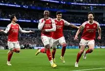 باخت ۱-۴ تاتنهام مقابل آرسنال؛ سربلندی شاگردان آرتتا در دربی لندن