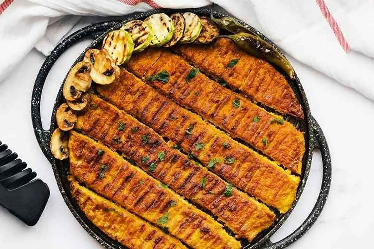طرز تهیه کباب تابهای مرغ با سس زرشک