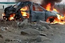 ببینید؛ لحظه برخورد مرگبار یک خودرو با موانع عوارضی