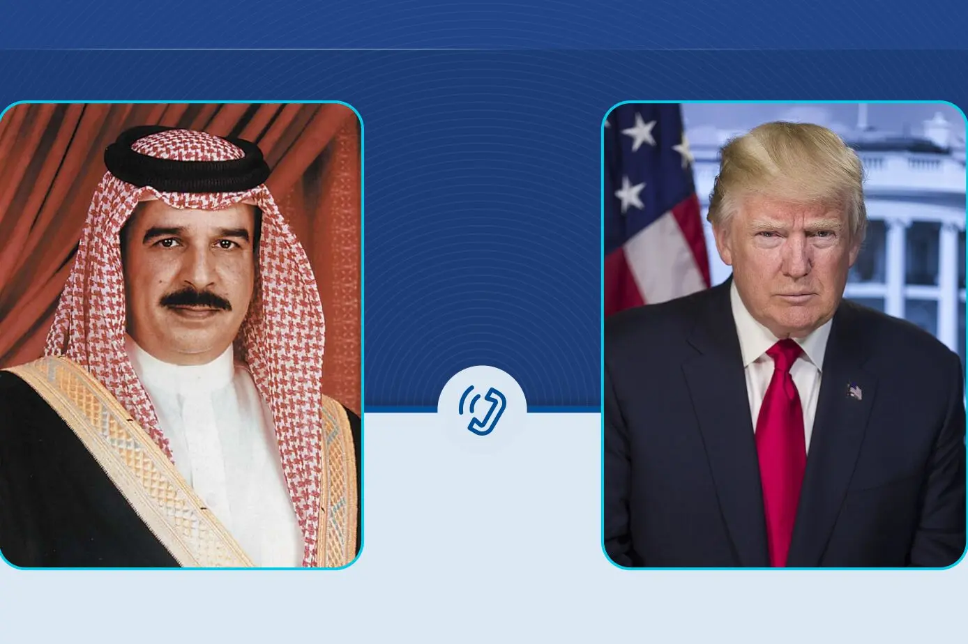 جزئیات گفتگوی تلفنی پادشاه بحرین و ترامپ
