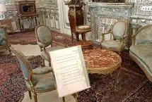 تصویر؛ تخریب اتاق‌خواب رضاشاه در کاخ سعدآباد