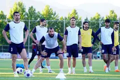 کری‌خوانی جالب بیرانوند و رامین در تمرین تیم‌ملی
