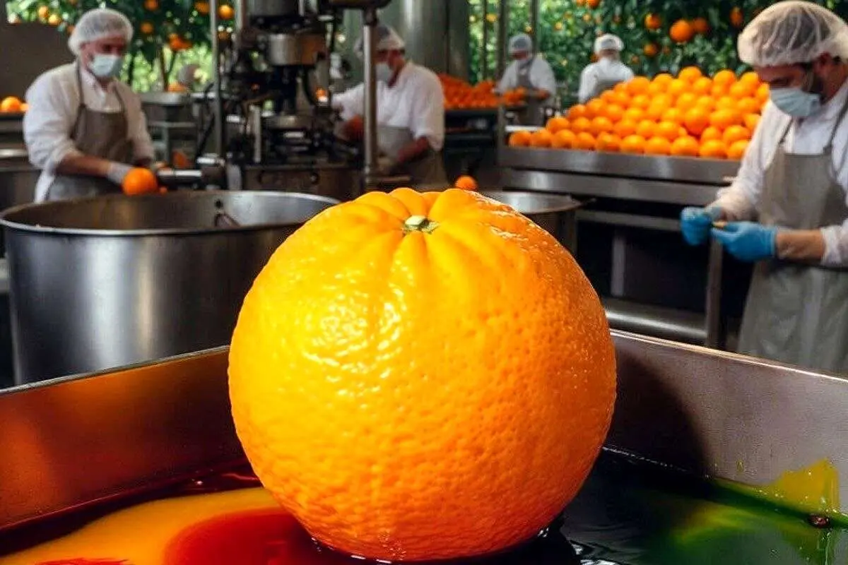 واکنش سازمان غذا و دارو به رنگ کردن پرتقال‌ها