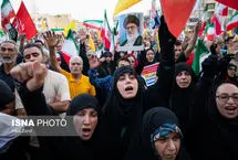 تصاویر؛ تجمع سراسری حمایت از نیروهای مسلح در اجرای عملیات «بشارت فتح» 