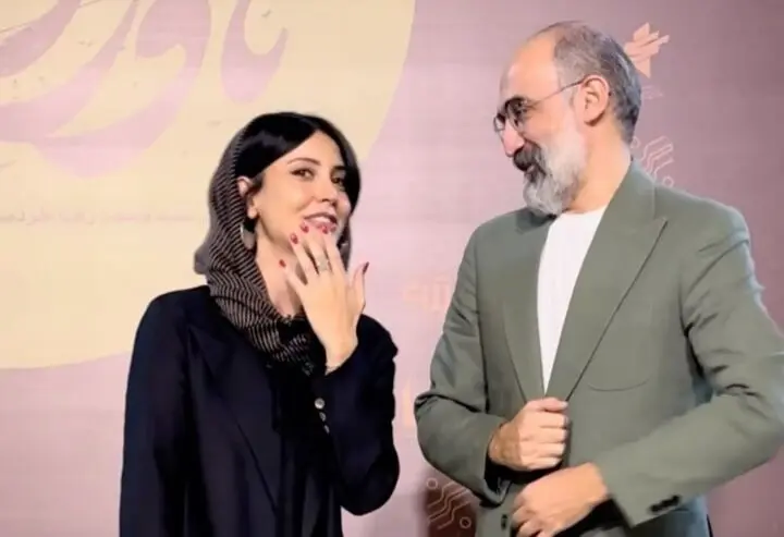  تیپ ساده شبنم قربانی در اکران مردمی «ناتوردشت»