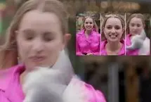 لحظه شوکه‌کننده حمله یک مرغ دریایی به خانم خبرنگار
