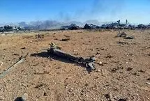 تصاویر بقایای هواگردهای آمریکا در اصفهان