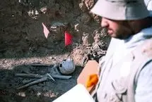تصاویر؛ آغاز عملیات گشایش یکی از بزرگ‌ترین و هولناک‌ترین گورهای جمعی 