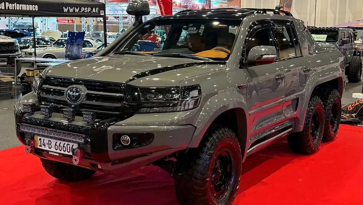 پیکاپ شش‌چرخ تویوتا؛ خودروی رویایی آفرودبازها