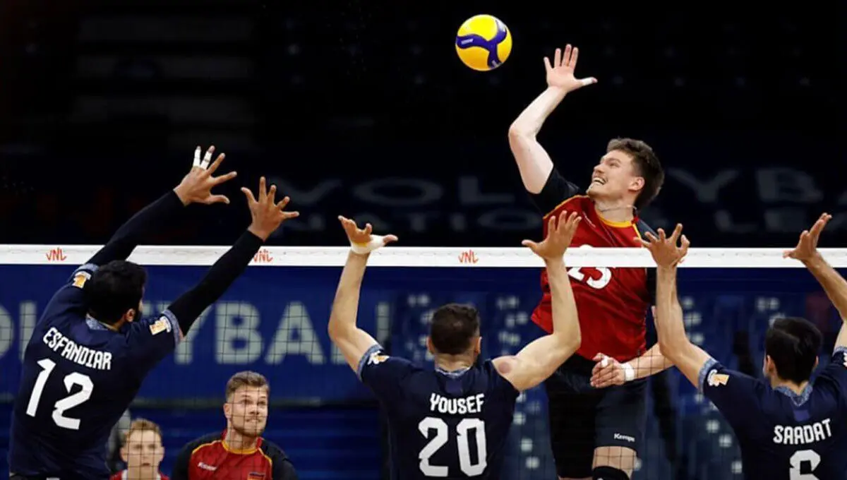 ببینید؛ خلاصه والیبال آلمان 3 - ایران 1