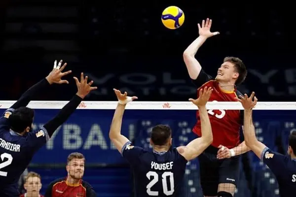 ببینید؛ خلاصه والیبال آلمان 3 - ایران 1